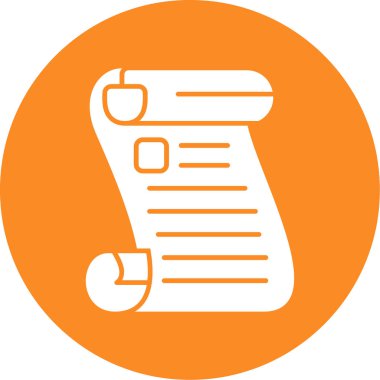 belge simgesi, vektör illüstrasyon tasarımı