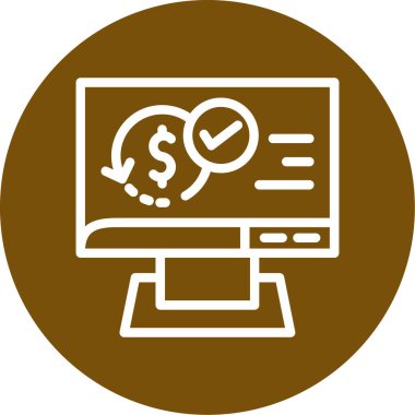 seo modern simgesinin vektör illüstrasyonu