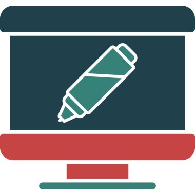 Modern b 'nin vektör illüstrasyonu okul simgesinden yoksun