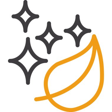 Bir balkabağı ikonunun vektör çizimi