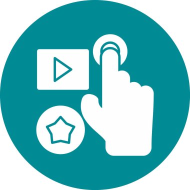 seo modern simgesinin vektör illüstrasyonu