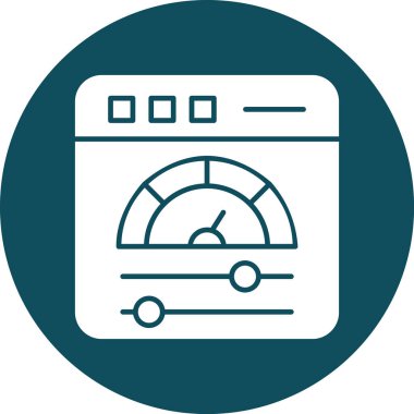 seo modern simgesinin vektör illüstrasyonu