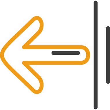 ok simgesi vektör illüstrasyonu