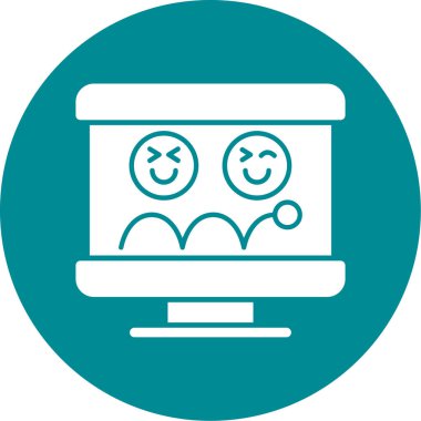 seo modern simgesinin vektör illüstrasyonu