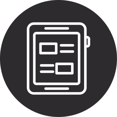 seo modern simgesinin vektör illüstrasyonu