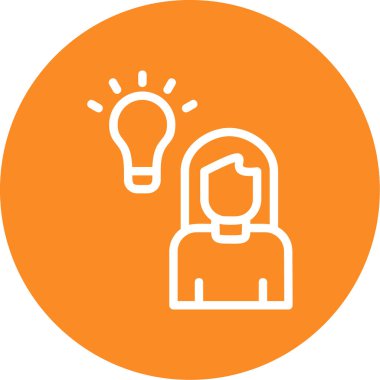 ampul simgesi vektör illüstrasyonu