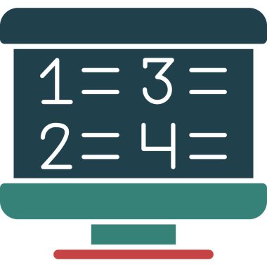 Matematik matematik simgesi - taslak biçimi