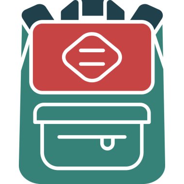 Modern bir simgenin vektör illüstrasyonu