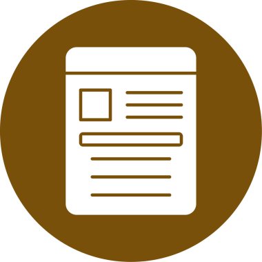 Modern b 'nin vektör illüstrasyonunda belgenin eksik simgesi