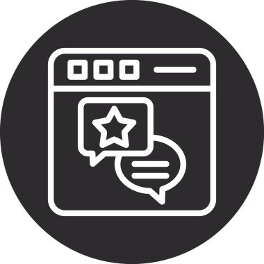 Tarayıcı. Web simgesi basit tasarım