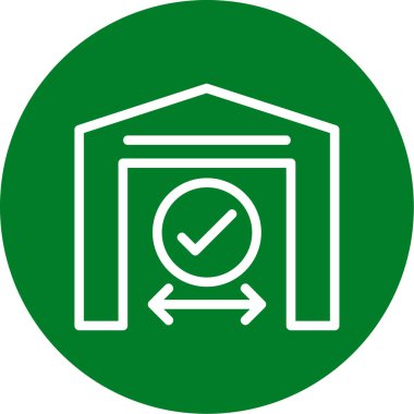 Eşsiz Ev Vektör Satırı Simgesi