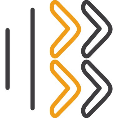 ok simgesi vektör illüstrasyonu