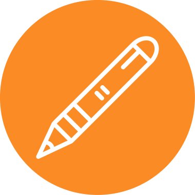 Kalem. Web simgesi basit tasarım