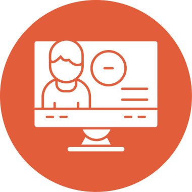 Maskeli bir adamın vektör çizimi