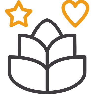 hediye simgesi vektör illüstrasyonu