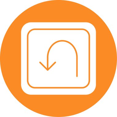 Ok. Web simgesi basit illüstrasyon