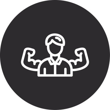 Yapıcı simgesinin vektör illüstrasyonu