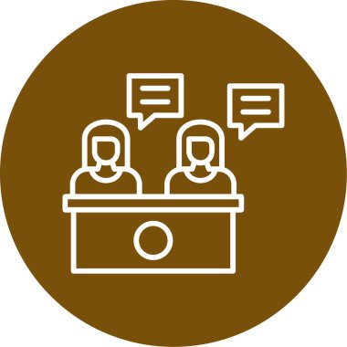 iş simgesi vektör illüstrasyonu