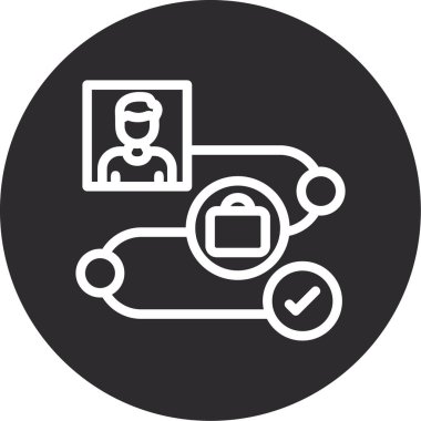 araba simgesi, vektör illüstrasyonu