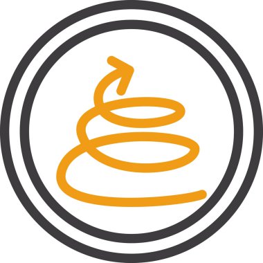 Kahve çekirdeğinin vektör çizimi