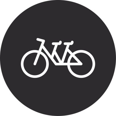 Bisiklet web vektör simgesi