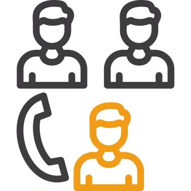 Çağrı merkezi. Basit simge