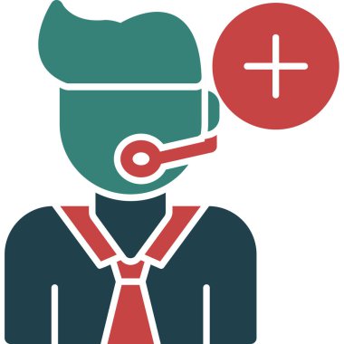 Avatar simgesi, vektör illüstrasyonu