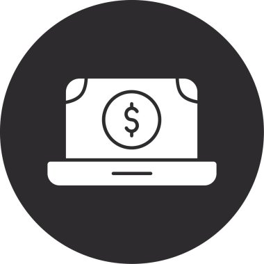 Dolar simgesi, vektör illüstrasyonu