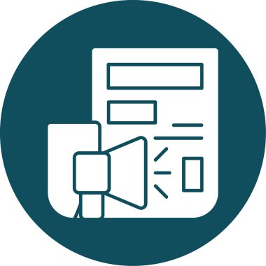 Seo simgesinin vektör illüstrasyonu