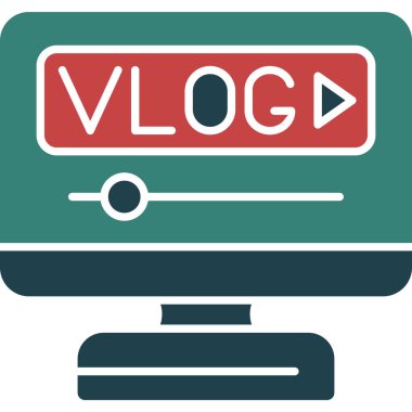 düz biçimli günlük içeriği simgesi