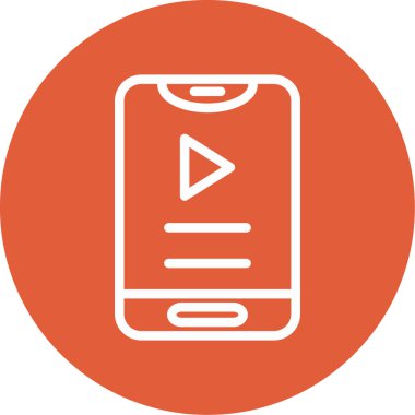 Telefon simgesi vektör illüstrasyonu