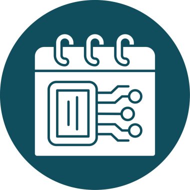 veri sunucu simgesi, vektör illüstrasyon tasarımı