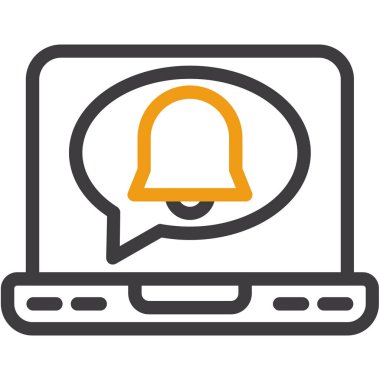 Sohbet iletisi renk ana hatları vektörü