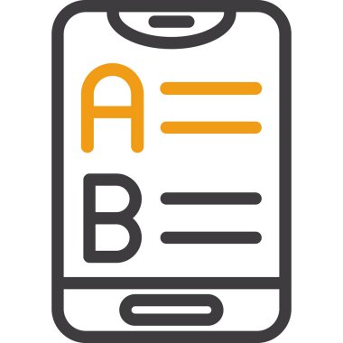 Pano simgesi vektör illüstrasyonu