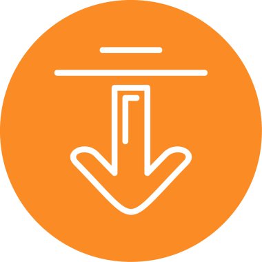 ok yönü ok simgesi doldurulmuş özet biçimi