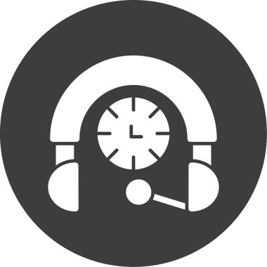 Çalar saat simgesi. Çalar saat vektör simgesi beyaz arka plan üzerinde izole web tasarımı için basit örnek