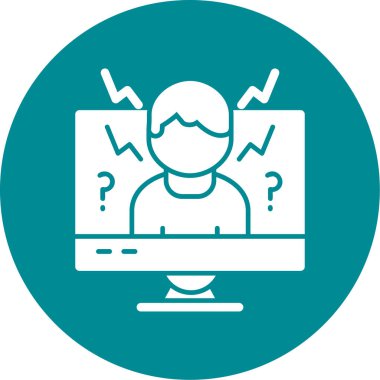 seo modern simgesinin vektör illüstrasyonu