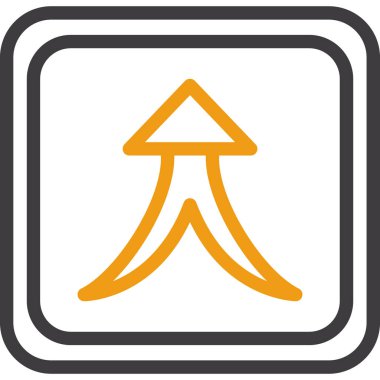 ok simgesi vektör illüstrasyonu