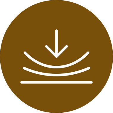 Güzel kış vektör simgesi