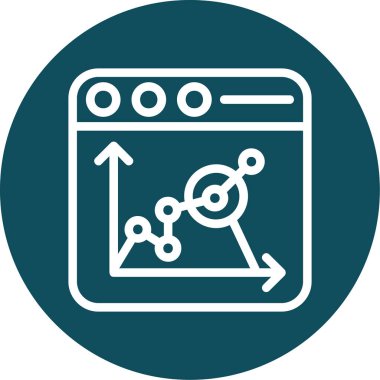 Pasta grafiği simgesi. Vektör biçimi düz daire içine alınmış sembol, yumuşak gri renk, yuvarlak açılar, beyaz arkaplan.