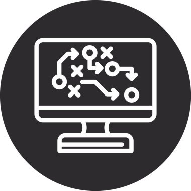 seo modern simgesinin vektör illüstrasyonu