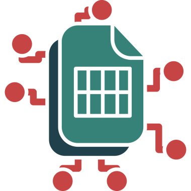 Takvim. Web simgesi vektör illüstrasyonu