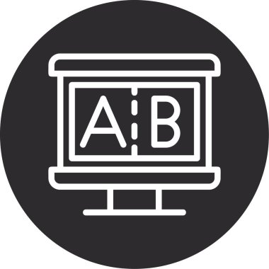 seo modern simgesinin vektör illüstrasyonu