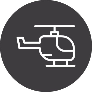 Hava uçak vektör simgesi