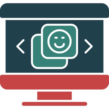 seo modern simgesinin vektör illüstrasyonu