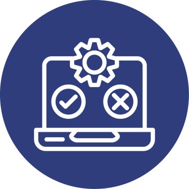 Web simgesi vektör illüstrasyonu