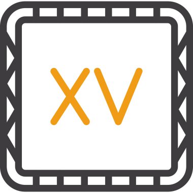 xray x vektör simgesi modern tasarım illüstrasyonu