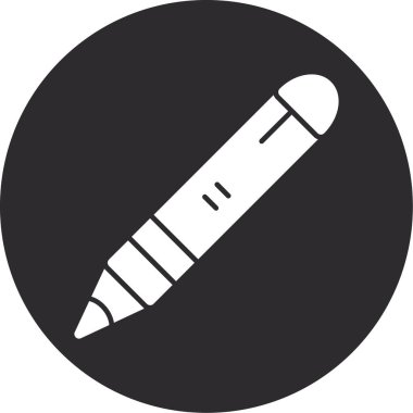 kalem simgesi vektör illüstrasyonu