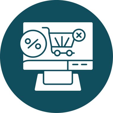 seo modern simgesinin vektör illüstrasyonu