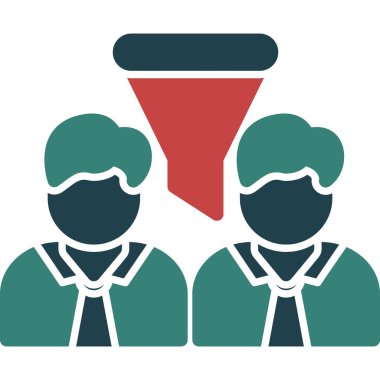 İnsan simgesinin vektör illüstrasyonu